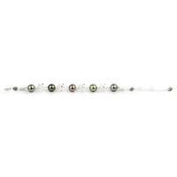 Tiaré Sterling Silver Tahitian Pearl Bracelet