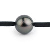 Eclipse Black 12.3mm Super Mana Necklace