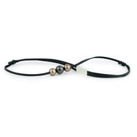 Triple 10.2mm-11.7mm Copper-Black Eimeo Mana Necklace