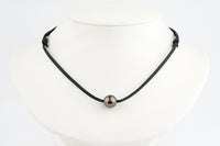 Aubergine Green 11.8mm Super Mana Necklace
