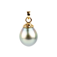 Dreamy Pastels 10.7mm Tahitian Pearl Filigree Pendant