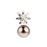 Tiaré Sterling Silver Tahitian Pearl Pendant