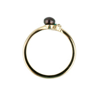 Tahitian Keshi Pearl & Gemstone Natura Ring