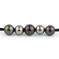 Quintuple Plum Peacock 10-11.4mm Mana Pearl Necklace