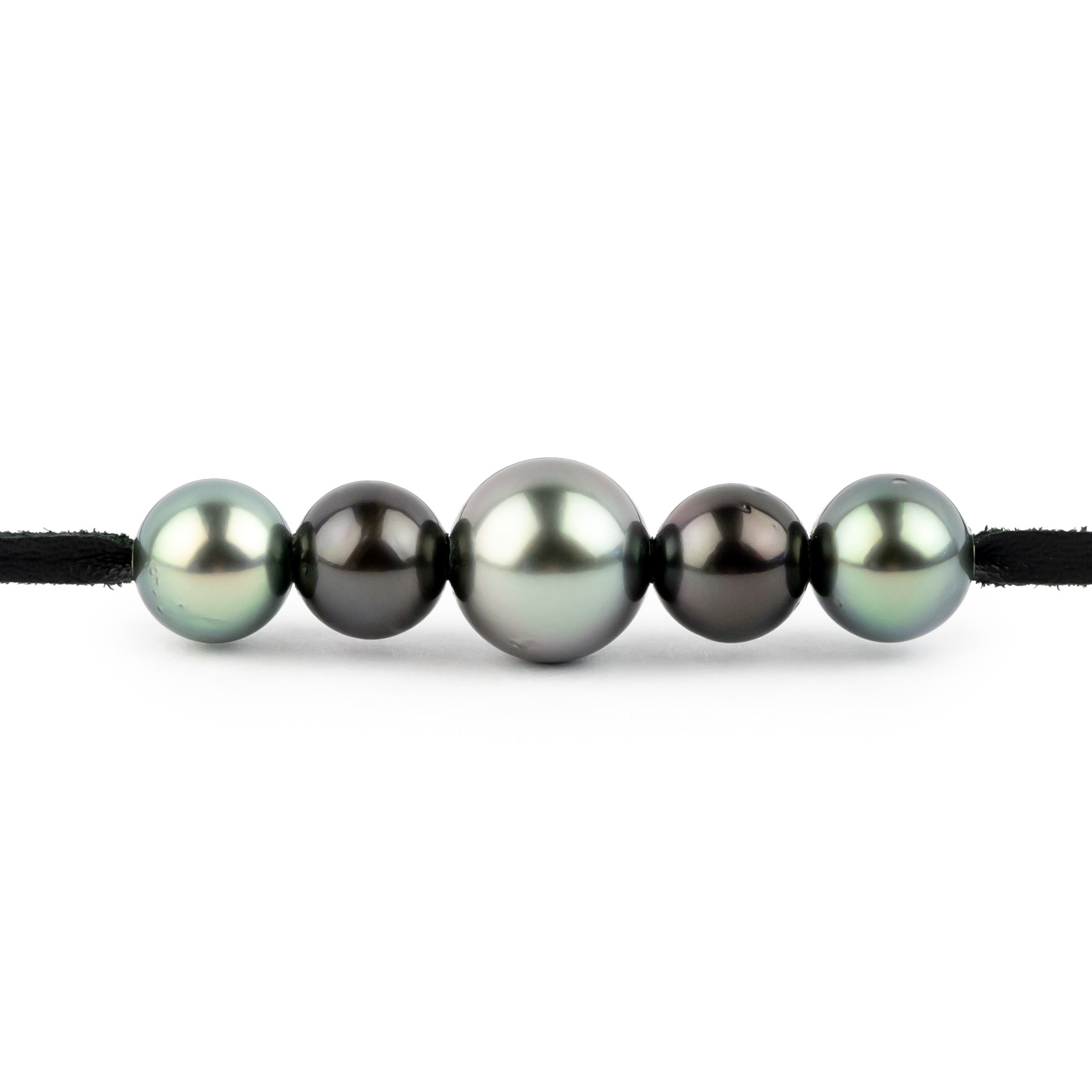 North Star Quintuple 9.4-11.7mm Mana Pearl Necklace