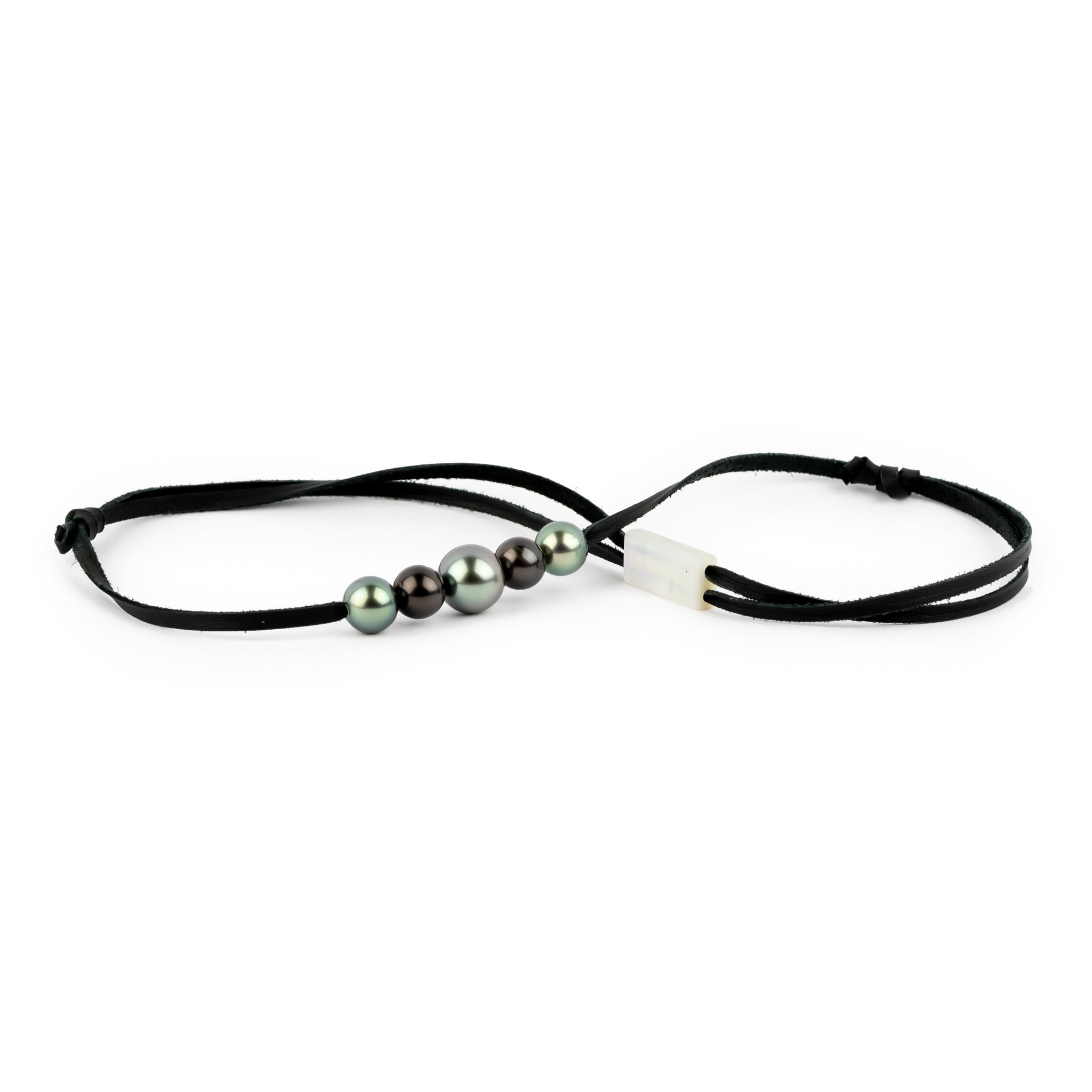 North Star Quintuple 9.4-11.7mm Mana Pearl Necklace