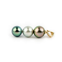 Triple Tahitian Pearl Pendant