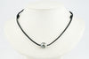 Silvery Blue 12.2mm Super Mana Necklace