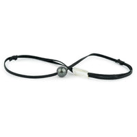 Indigo-Green Circled 12.9mm Super Mana Necklace
