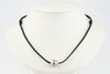 Honey-Blue Circled 11.7mm Super Mana Necklace