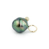 Pole Shifter 10mm Tahitian Pearl Pendant on Sterling Silver