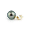Petite Blue-Green Peacock 8.5mm Tahitian Pearl Pendant
