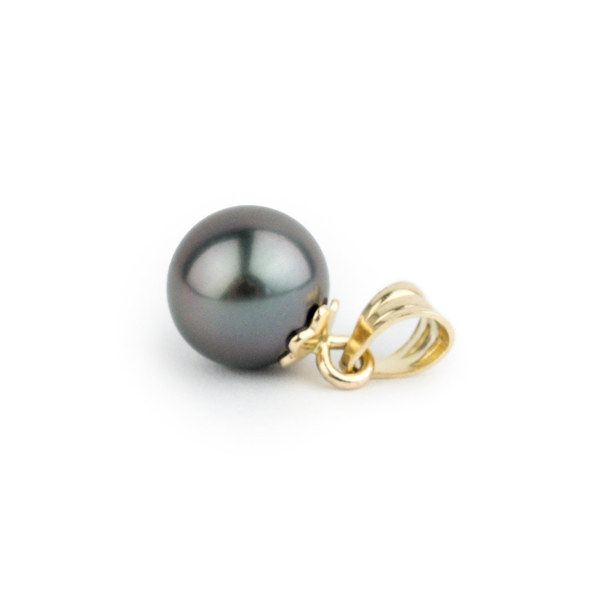 Petite Lavender-Blue 8.5mm Tahitian Pearl Pendant