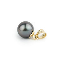 Petite Lavender-Blue 8.5mm Tahitian Pearl Pendant