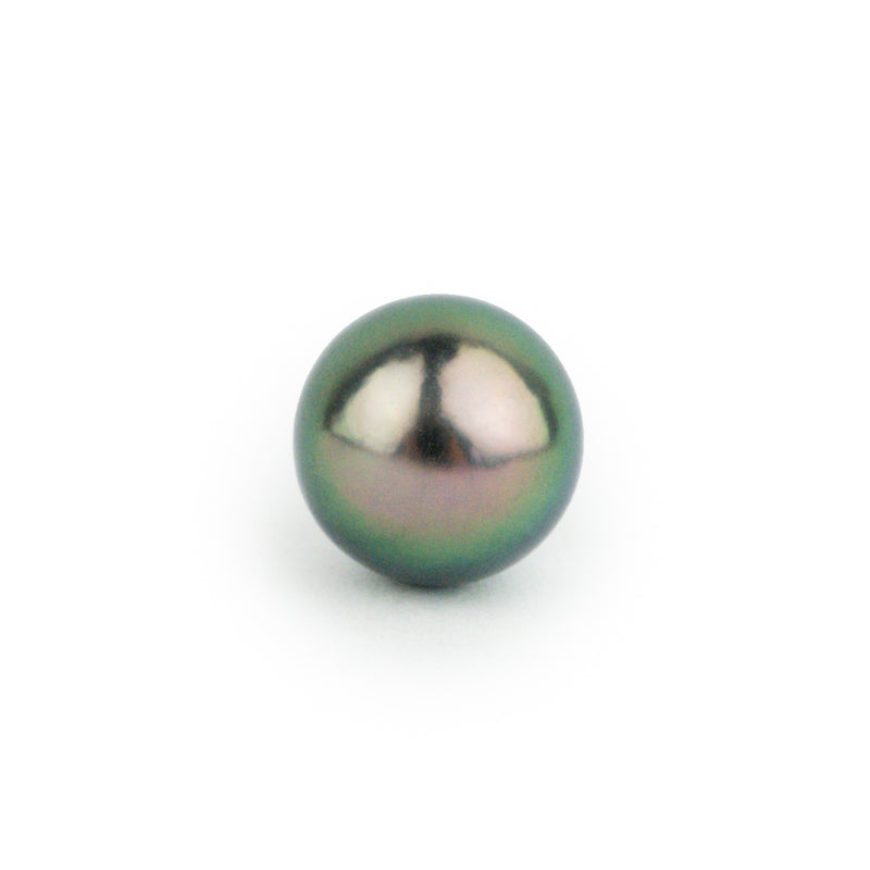 Flashy Pink Peacock 8.9mm Tahitian Pearl Tie Tack