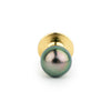 Flashy Pink Peacock 8.9mm Tahitian Pearl Tie Tack