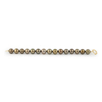 Coppery Sunset 11-11.6mm Tahitian Pearl Bracelet