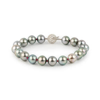 Shimmery Pink Tahitian Pearl 9-9.6mm Bracelet