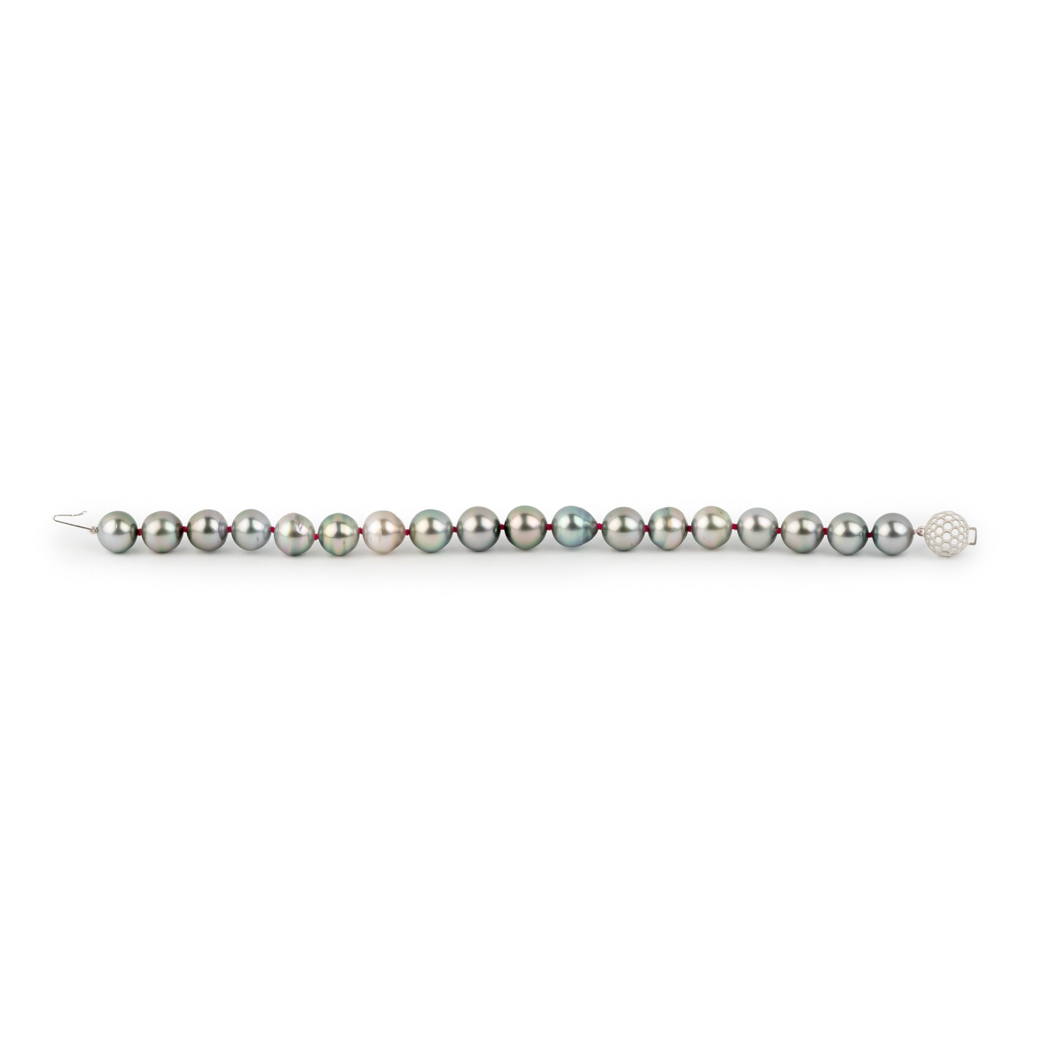 Shimmery Pink Tahitian Pearl 9-9.6mm Bracelet