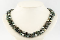 Colors of Polynesia 7.5-9.4mm Tahitian Pearl Rope Strand