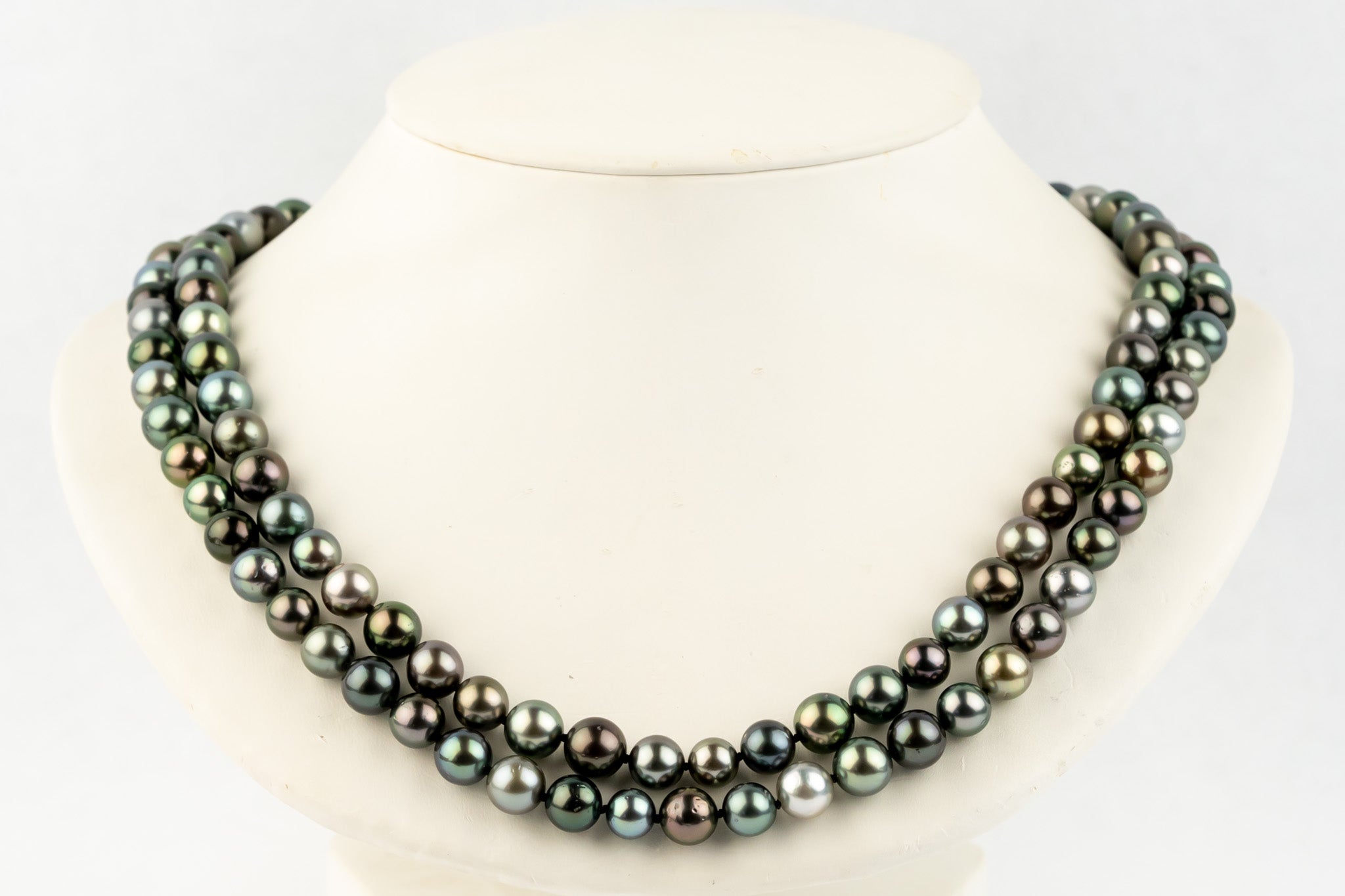 Colors of Polynesia 7.5-9.4mm Tahitian Pearl Rope Strand