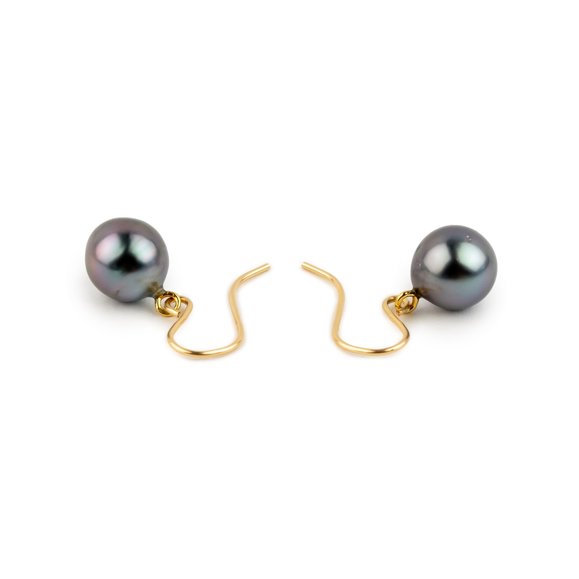 Glowing Lavender Pink Tahitian Pearl Dangles on 14/20 Gold Filled