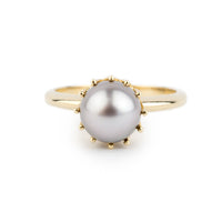 Royal Lavender-Pink Tahitian Pearl Ring