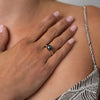 Tahitian Pearl & Diamond Belle Ring