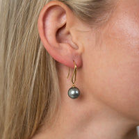 Dusky Blue 11.2mm Teardrop Hook Dangles