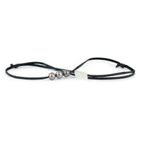 Golden-Pink 10-10.8mm Triple Eimeo Mana Necklace