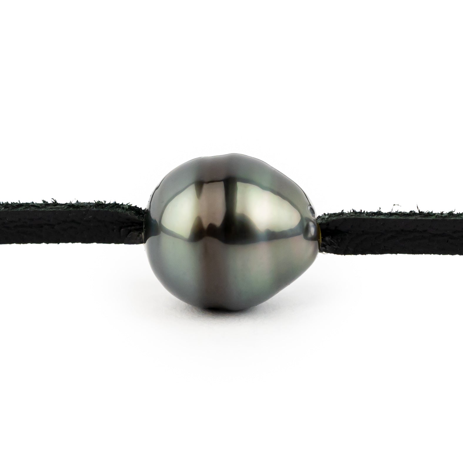 Denim Blue 11.4mm Circled Super Mana Necklace