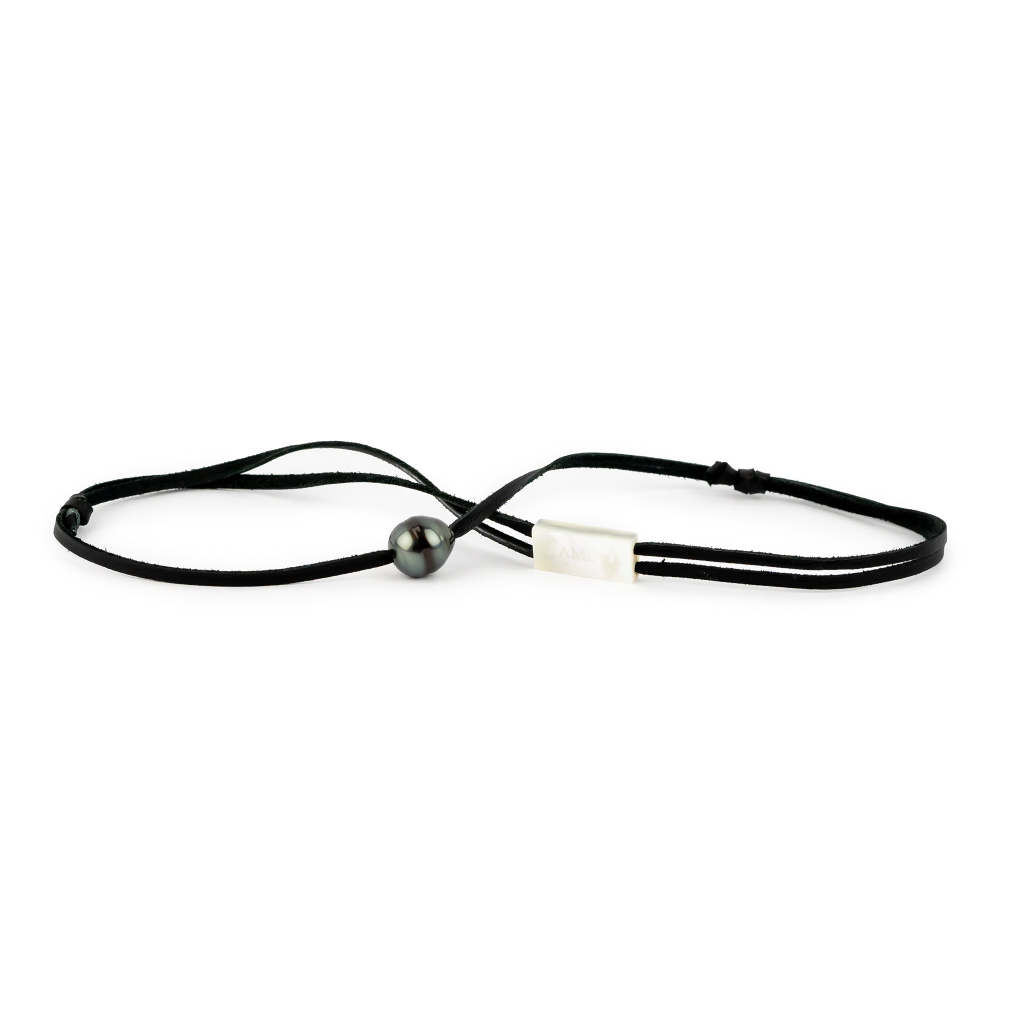 Denim Blue 11.4mm Circled Super Mana Necklace
