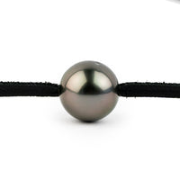 Midnight Aubergine 12.4mm Super Mana Necklace