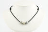 Lavender Green 10-10.8mm Triple Eimeo Mana Necklace