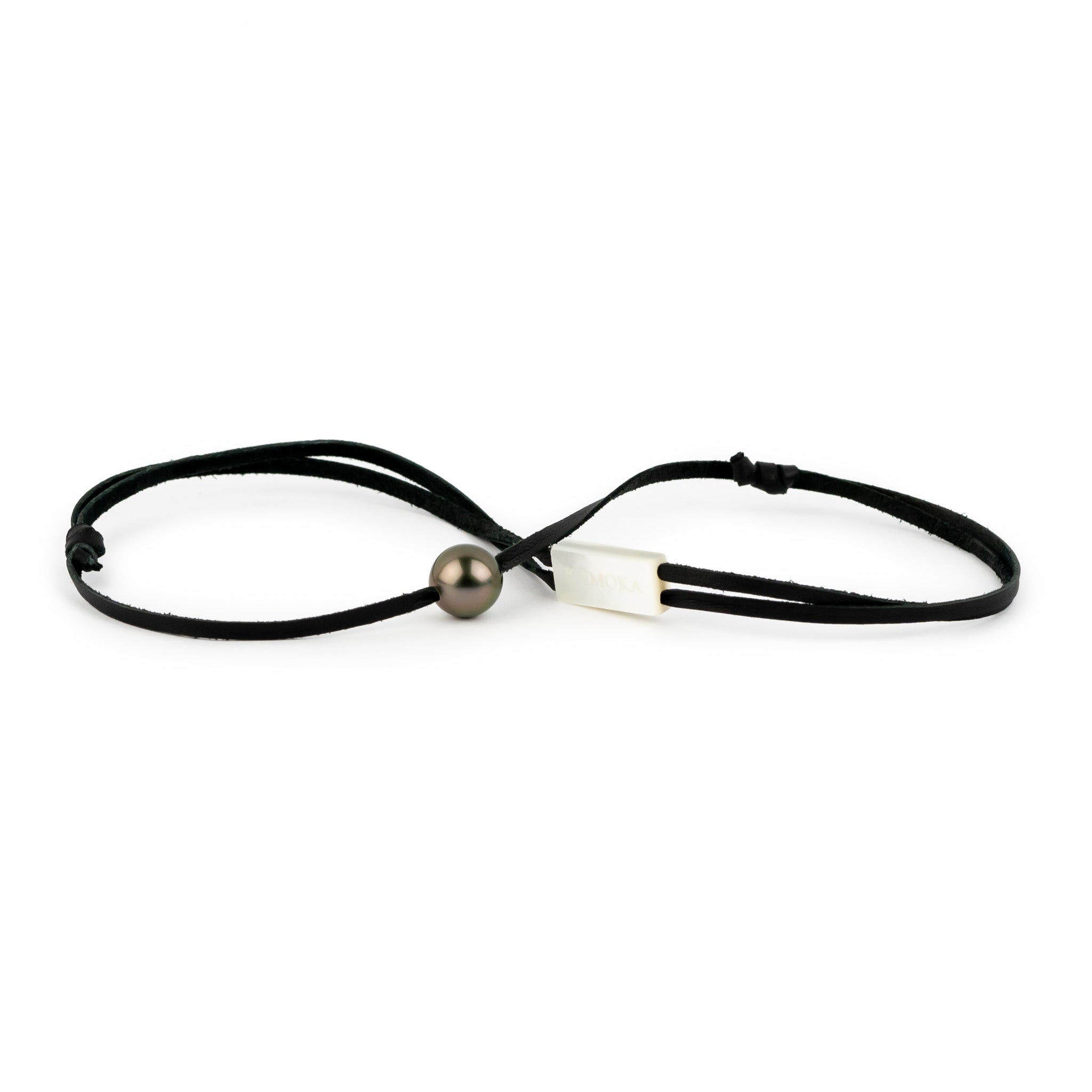 Dark Pink Green 11.6mm Super Mana Necklace
