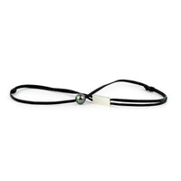 Flashy Indigo Green 11mm Circled Super Mana Necklace