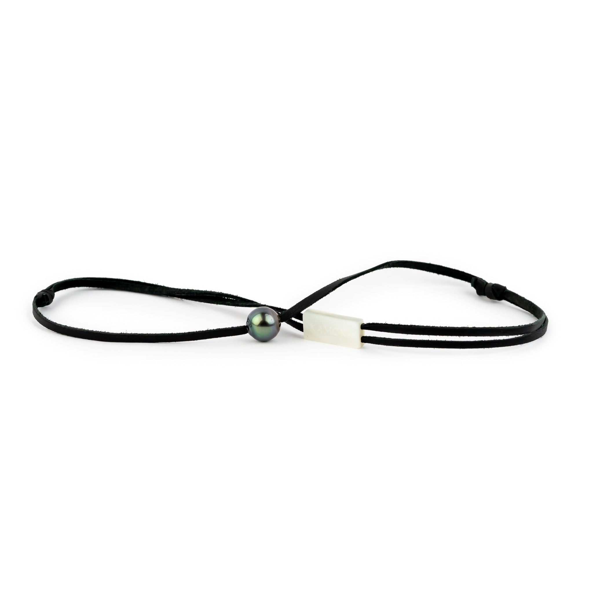 Flashy Indigo Green 11mm Circled Super Mana Necklace