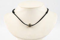 Dark Pink Green 11.6mm Super Mana Necklace