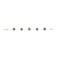 Tropical Dream Tahitian Pearl Tin Cup Bracelet on Sterling Silver