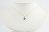 Tahitian Keshi Pearl 14K Yellow Gold Seashell Necklace