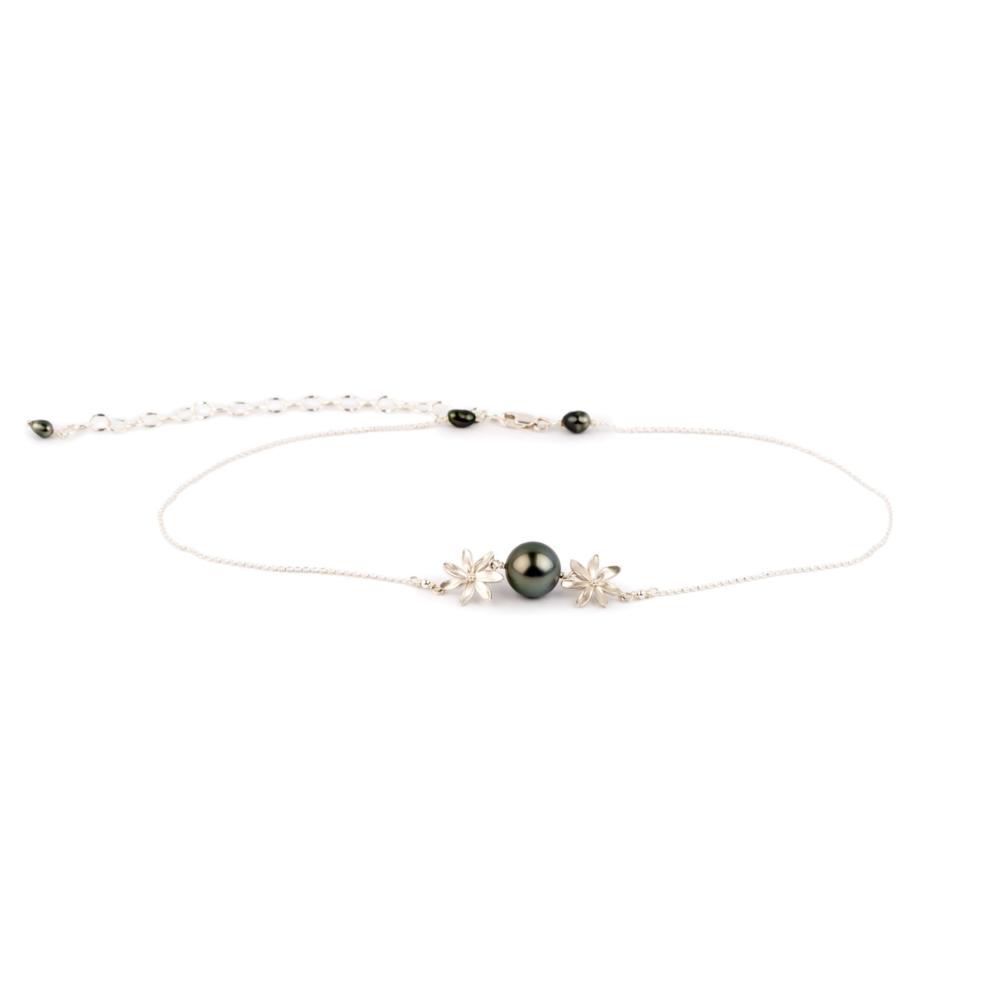 Tiare Choker Necklace on Sterling Silver