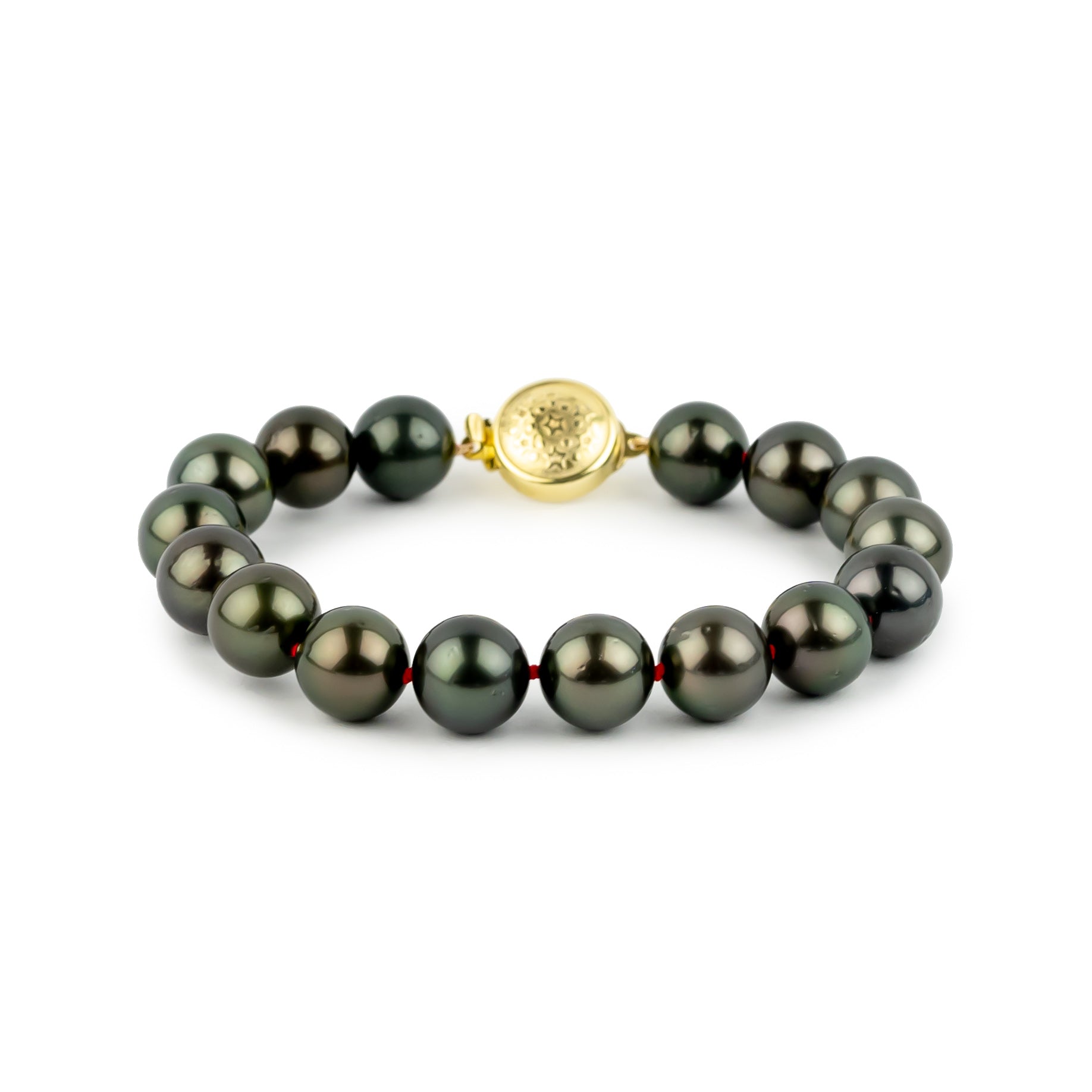 Eclipse Black 10-11mm Tahitian Pearl Bracelet