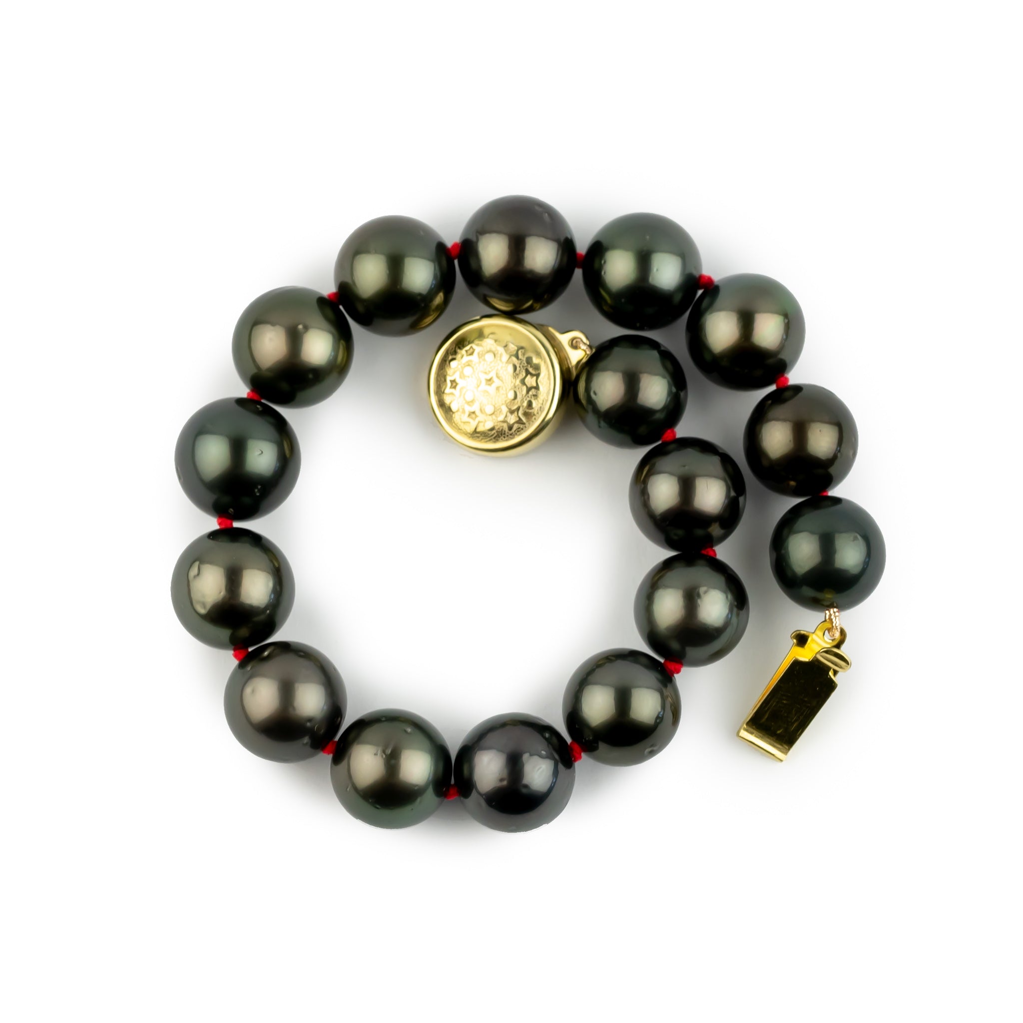 Eclipse Black 10-11mm Tahitian Pearl Bracelet