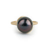 Deep Plum Tahitian Pearl Alizé Ring