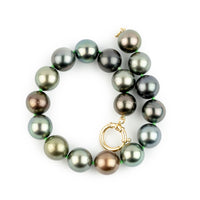 River Rock 10-10.9mm Tahitian Pearl Bracelet