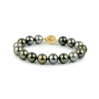 Sea Stone 10.9-12mm Tahitian Pearl Bracelet