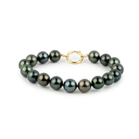 Night Sky 10.2-11mm Tahitian Pearl Bracelet
