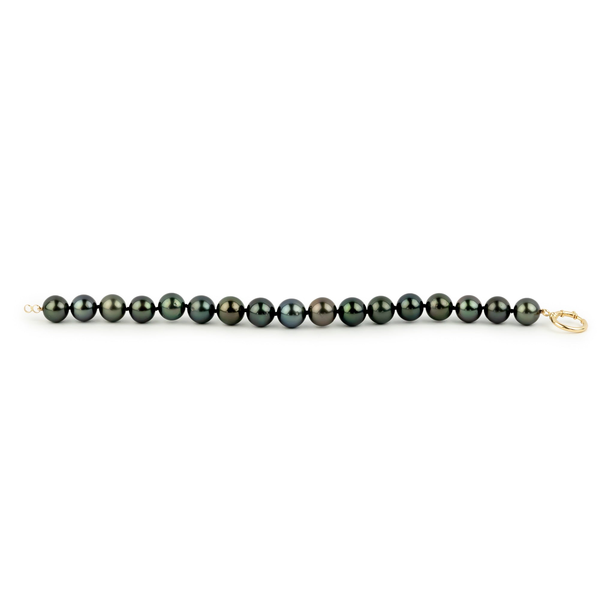 Night Sky 10.2-11mm Tahitian Pearl Bracelet