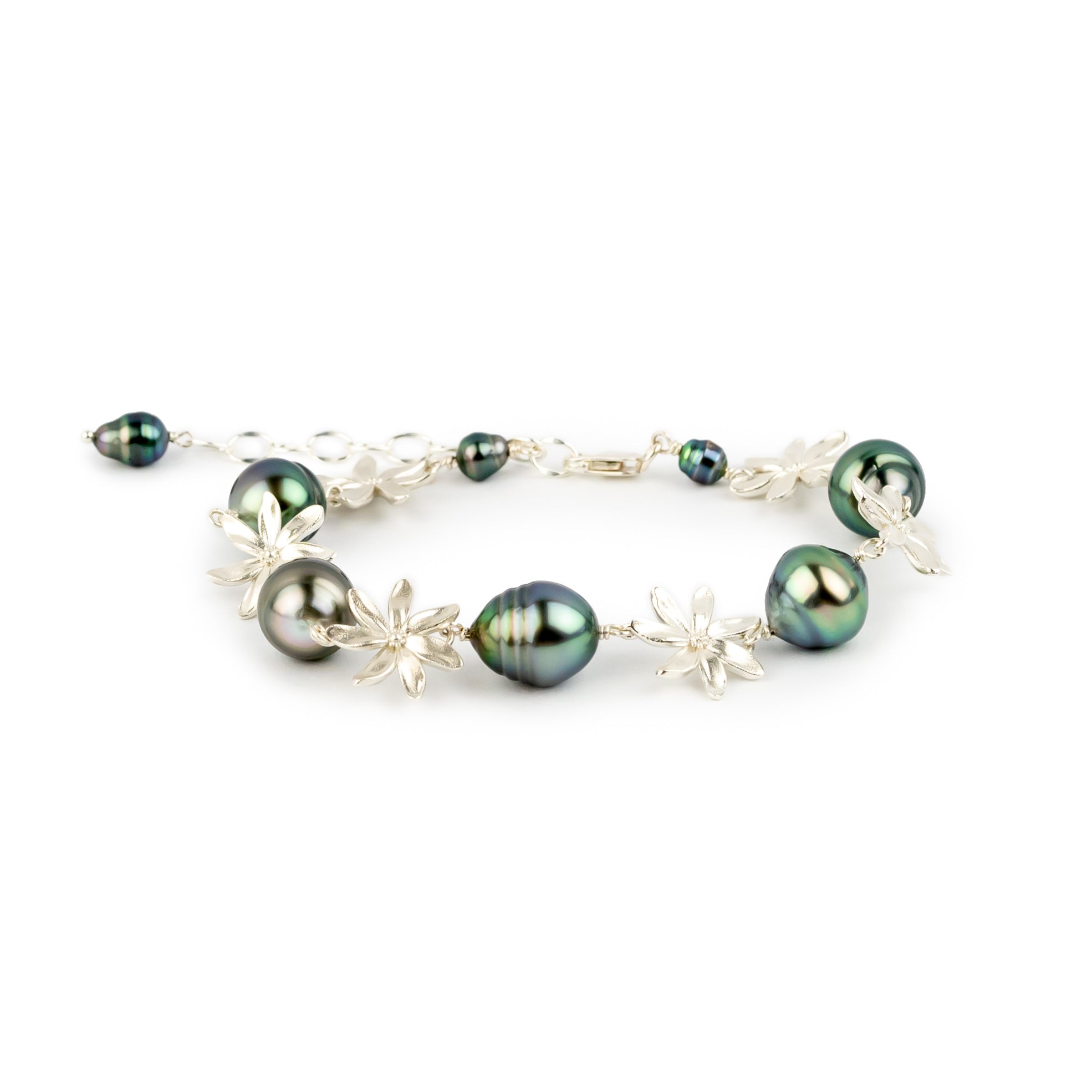 Tiaré Blue Dream Circled Matched Set on Sterling Silver