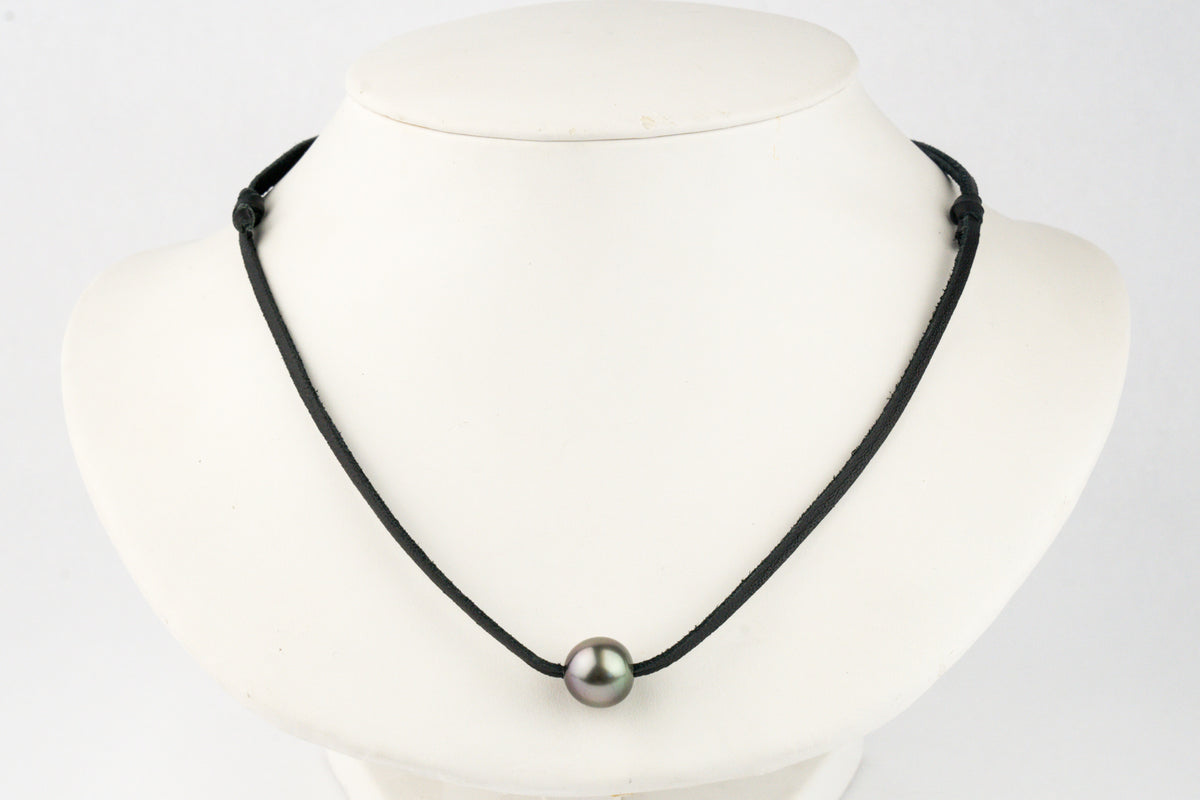 Purple Green 11.7mm Super Mana Necklace